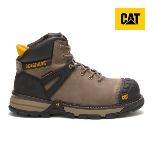 Caterpillar Excavator Superlite Waterproof Nano Toe CSA Miesten Turvakengät Ruskea (JNMWY)